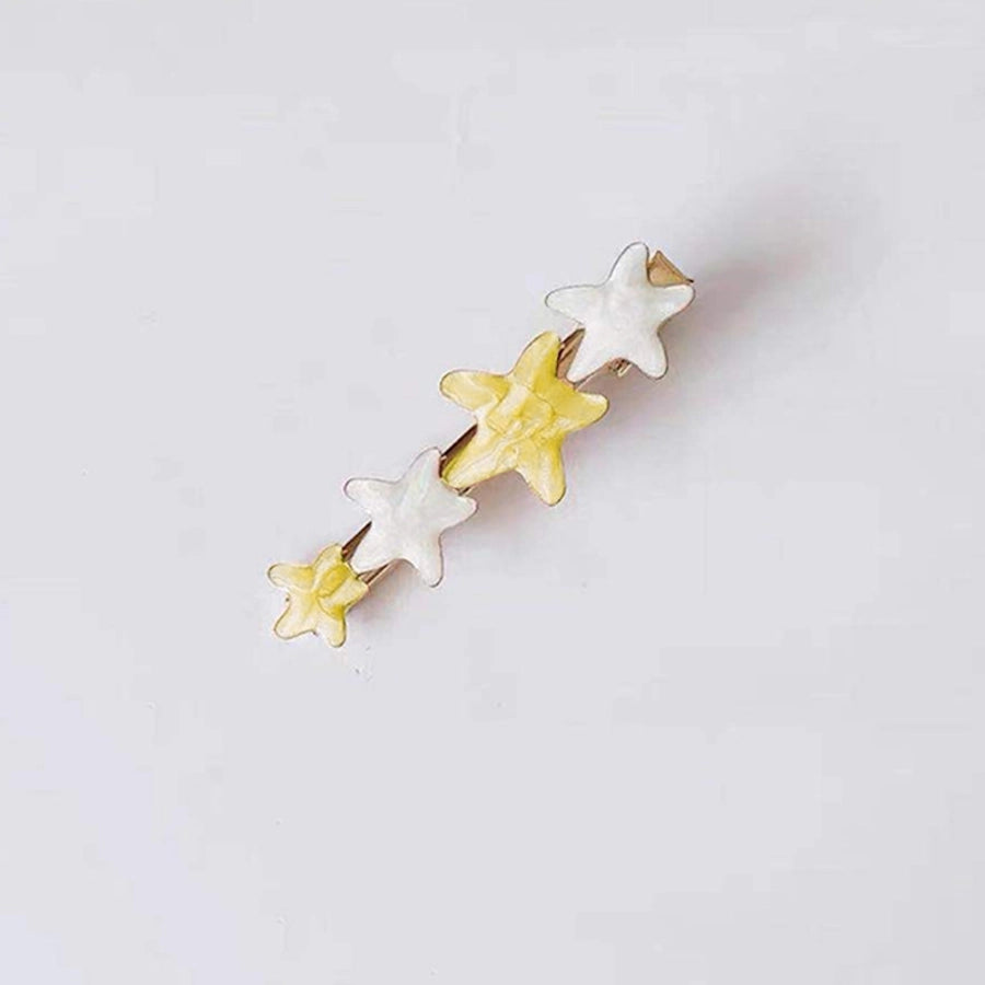 sweet star metal metal hair clip 1 piece