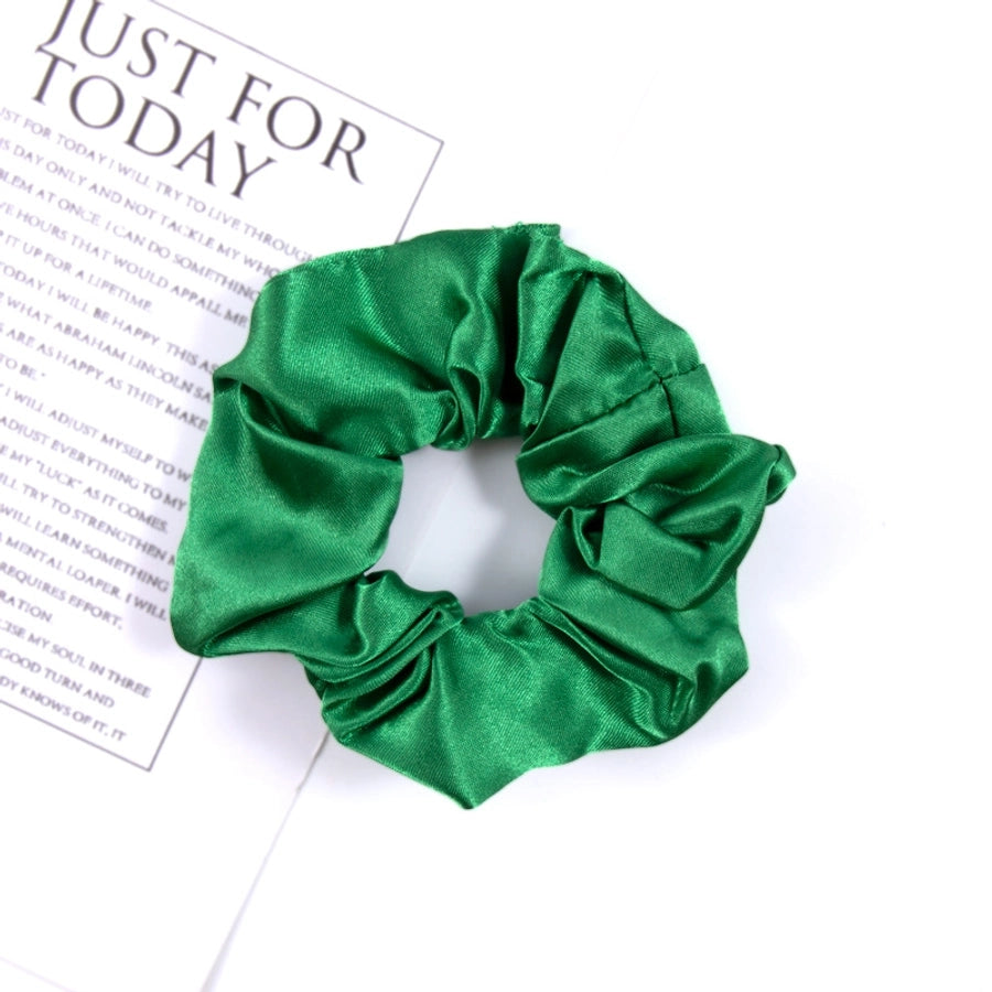 simple style solid color cloth hair tie
