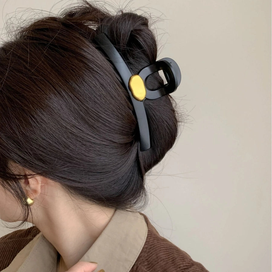 Super Good texture matte metal hair grip large hair volume large hair clip female  new shark clip high-grade hair clip