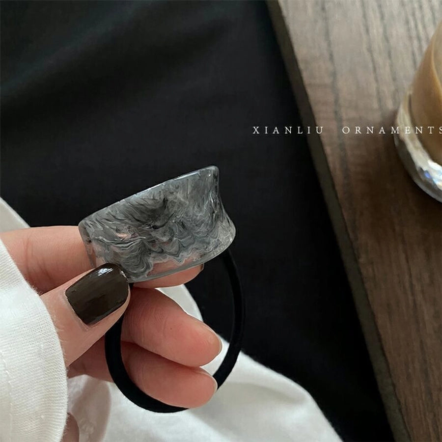 Women's Simple Style U Shape Nylon Resin Acetic acid sheets Hair Tie