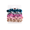 fashion gold velvet printed hair scrunchies set
