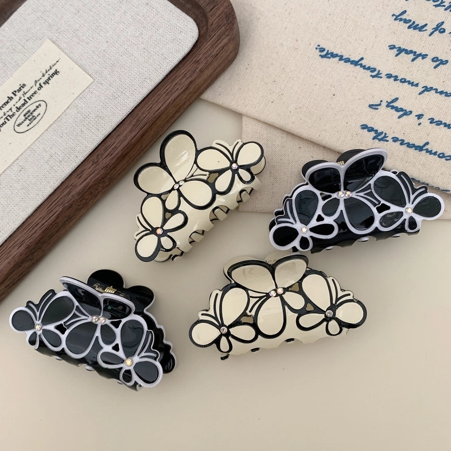 Women's Simple Style Butterfly Arylic Hair Claws