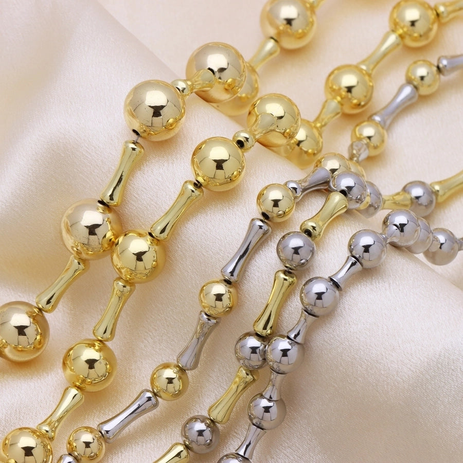 Copper Plating Geometric Necklace