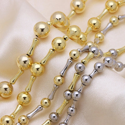 Copper Plating Geometric Necklace