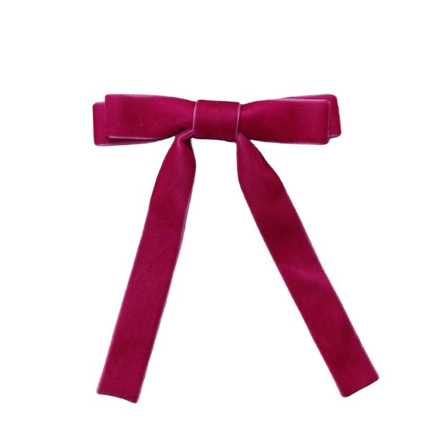 Women's Elegant Solid Color Cloth Handmade Hair Clip