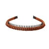 Hot-selling Basic Bangs Broken Hair Band Wash Face Pressure Hair Non-slip Toothed Broken Flower Hair Band Summer Women's Hair Accessories