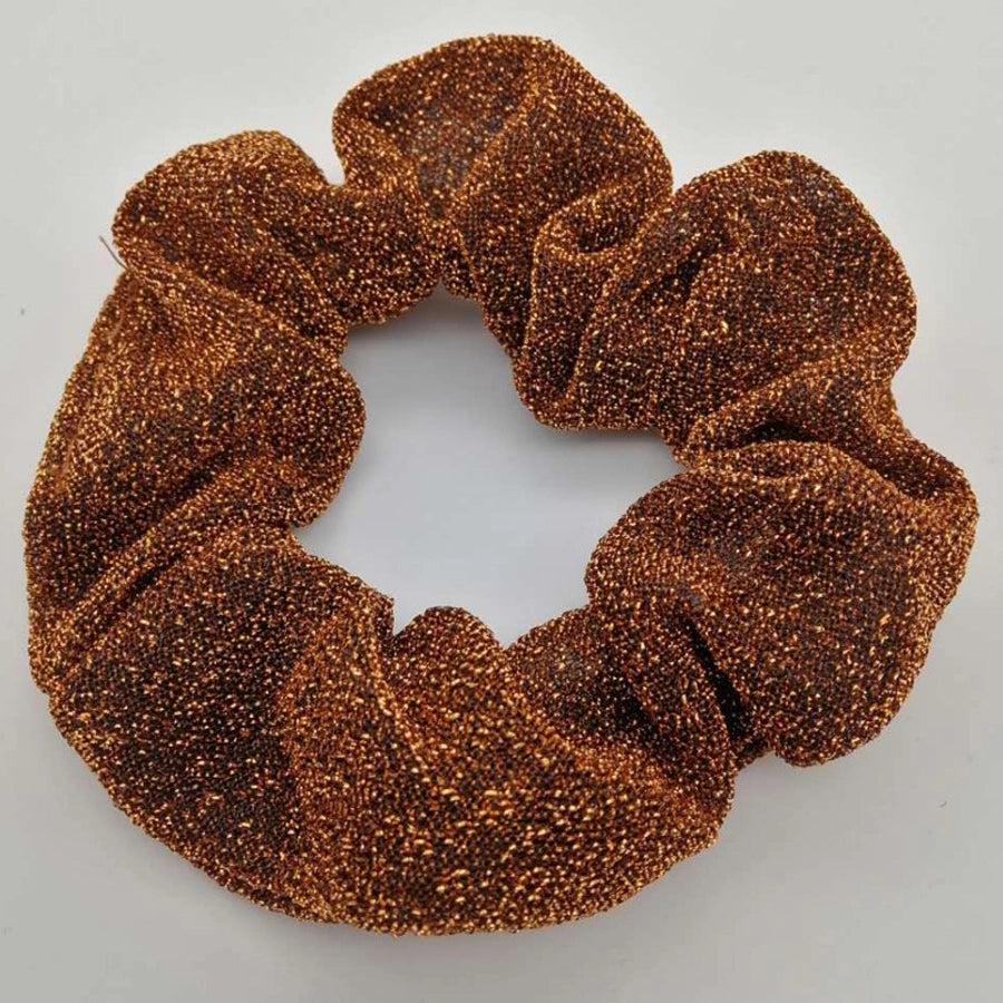 simple style commute solid color cloth hair tie