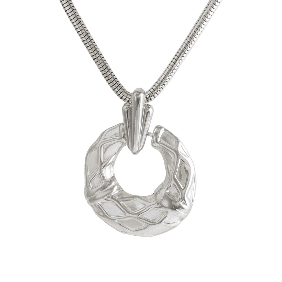 Jewelry Streetwear Geometric 304 Stainless Steel Plating Earrings Necklace