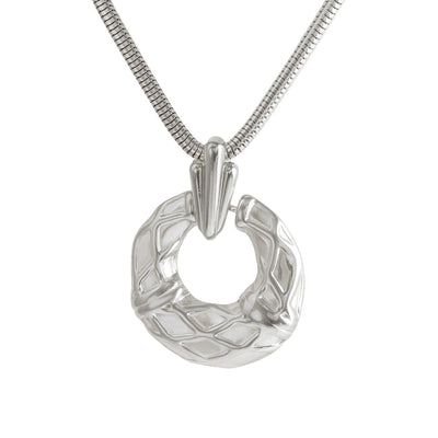 Jewelry Streetwear Geometric 304 Stainless Steel Plating Earrings Necklace