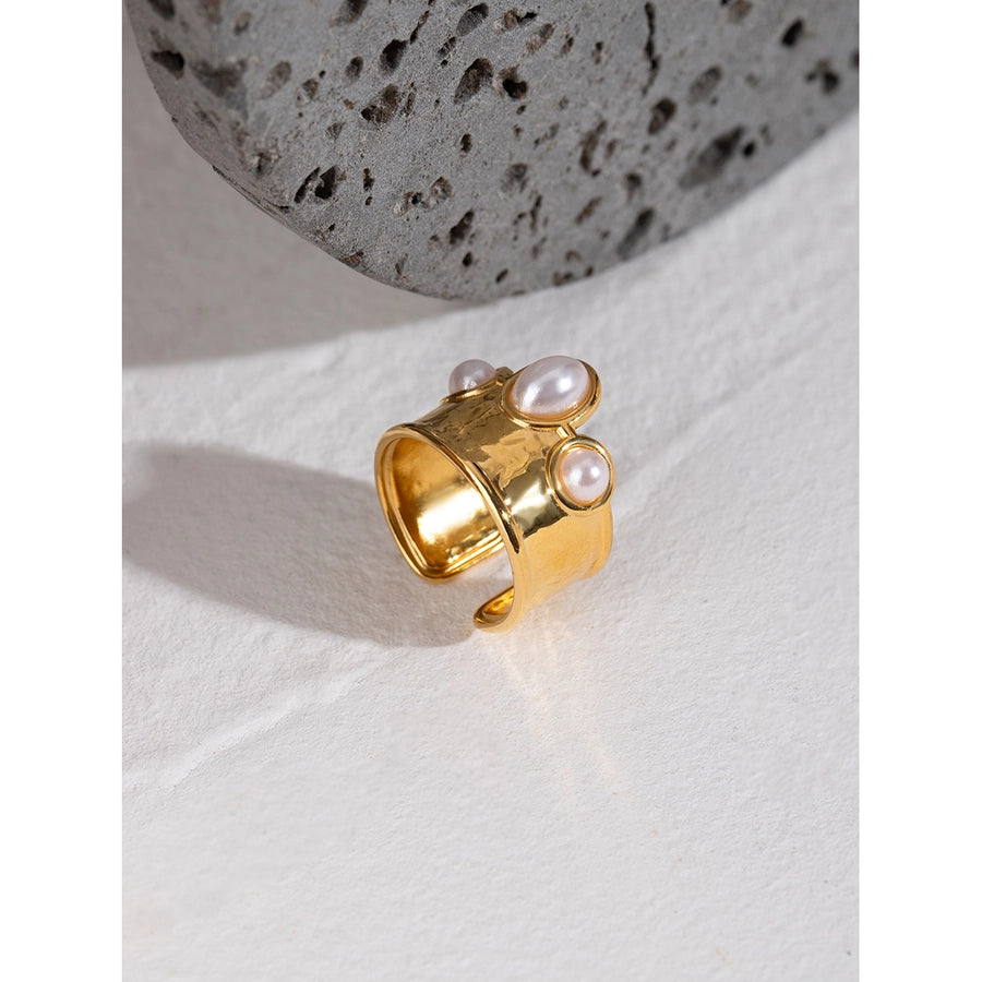 Jewelry Simple Style Classic Style Geometric 304 Stainless Steel Open Rings