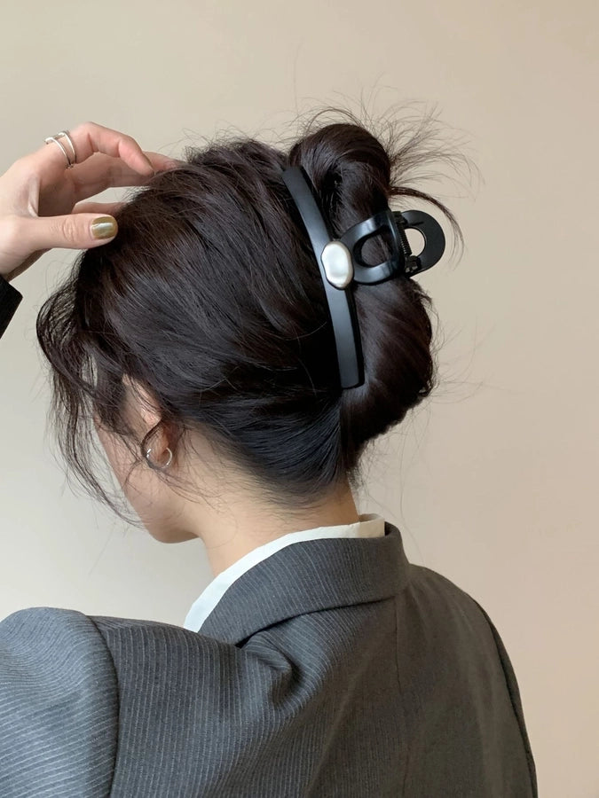 Super Good texture matte metal hair grip large hair volume large hair clip female  new shark clip high-grade hair clip