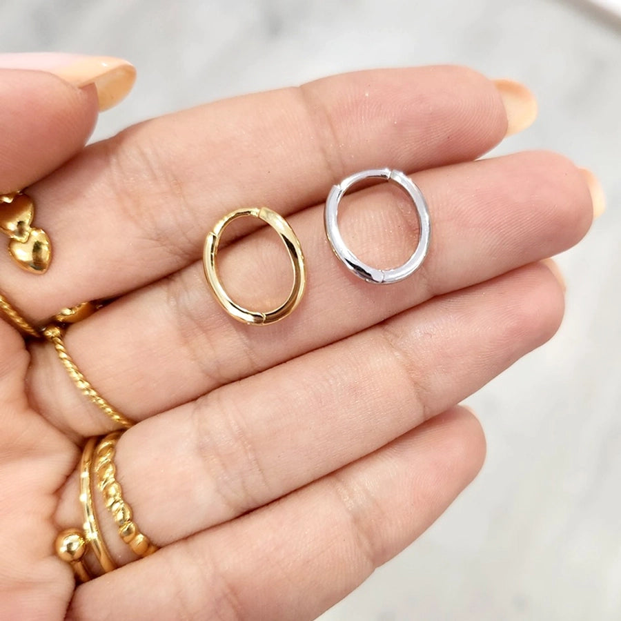 1 Pair Simple Style U Shape Plating Copper Earrings