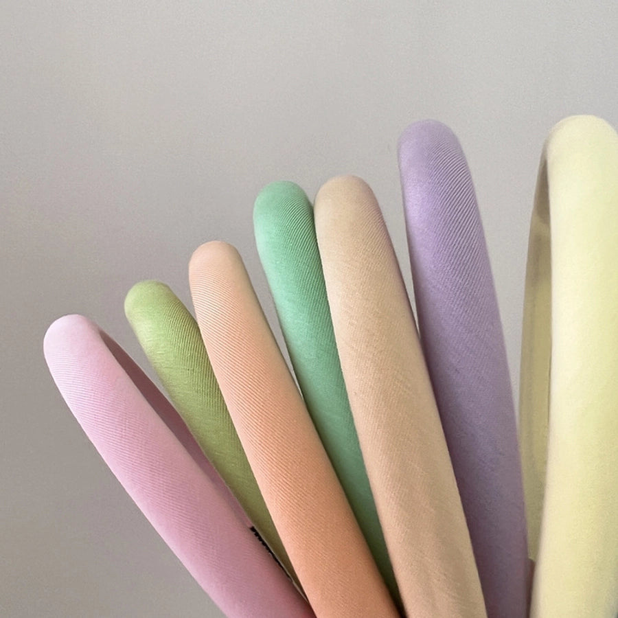 Women's Casual Simple Style Solid Color Cloth Handmade Hair Band