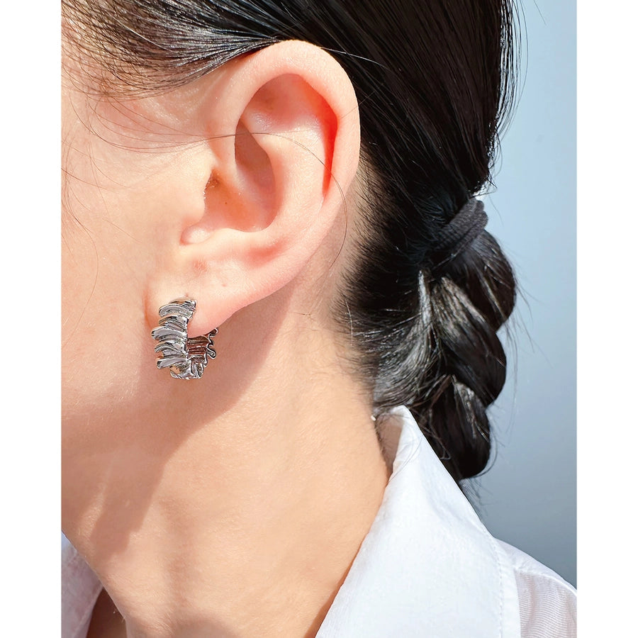 1 Pair IG Style Streetwear Geometric Brass 24K Gold Plated Earrings