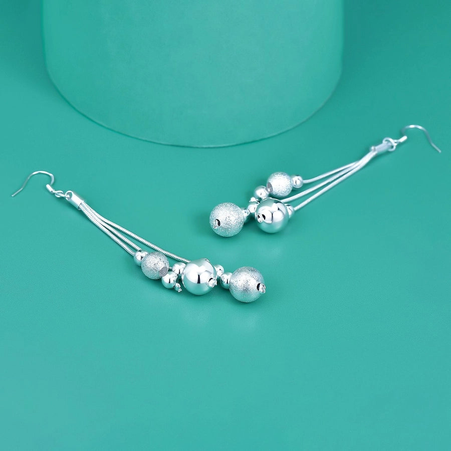 1 Pair Simple Style Geometric Copper Drop Earrings