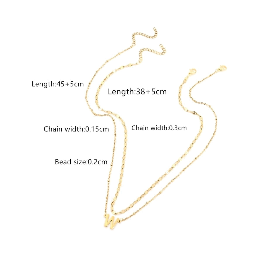 Jewelry Casual Business Classic Style Letter 201 Stainless Steel 304 Stainless Steel Pendant Necklace