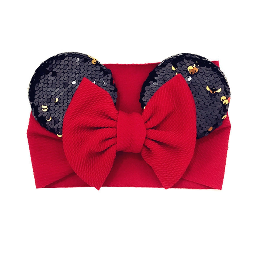 cute bow knot cloth hair band 1 piece