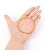 201 Stainless Steel Copper Inlay Letter Rectangle Zircon Bracelets