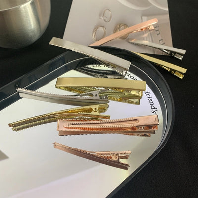 Women's Casual Simple Style Streetwear Solid Color Alloy Hair Clip