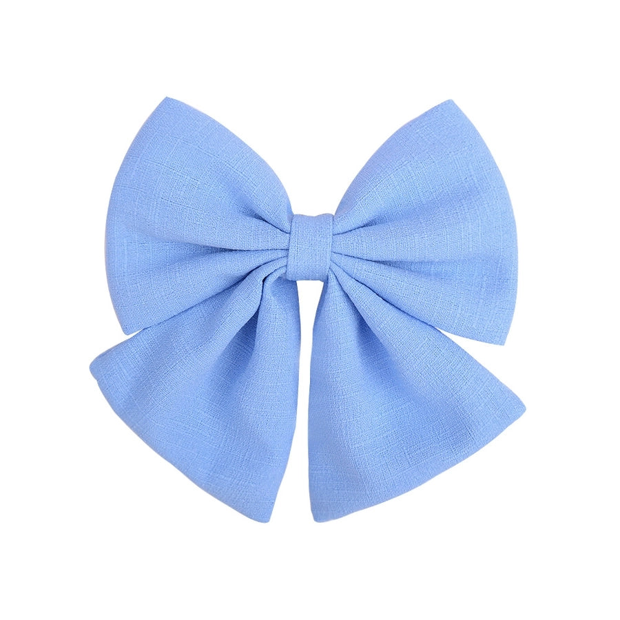 fashion bow knot ribbon hair clip 1 piece