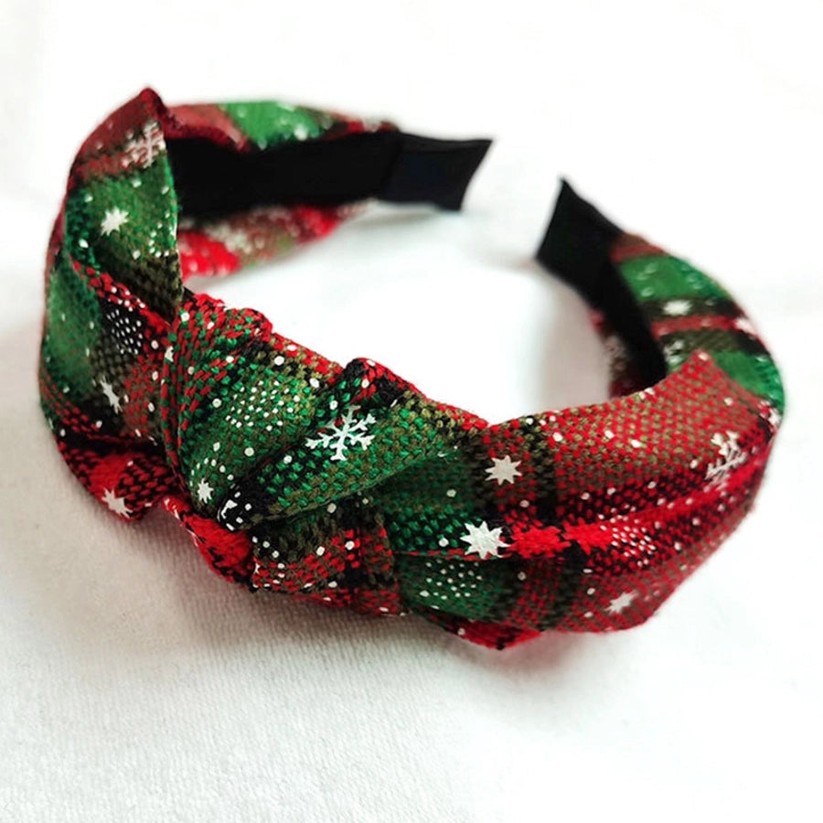 fashion snowflake cloth hair band
