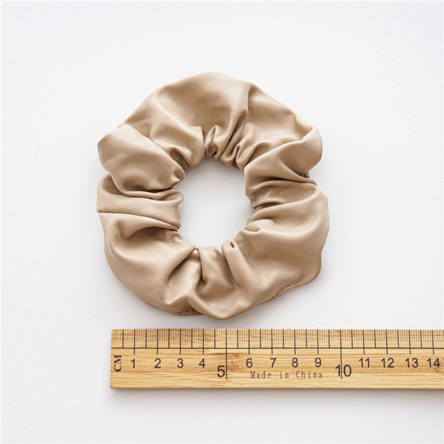 simple style solid color cloth hair tie 1 piece