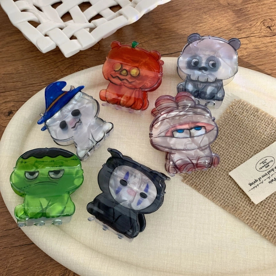 Halloween Cute Simple Style Women's Cartoon Arylic Hair Claws