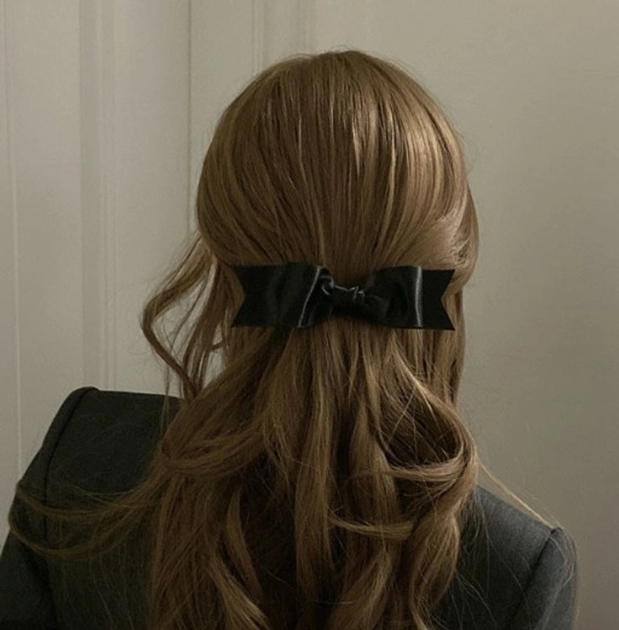Women's Vintage Style Bow Knot Cloth Hair Clip