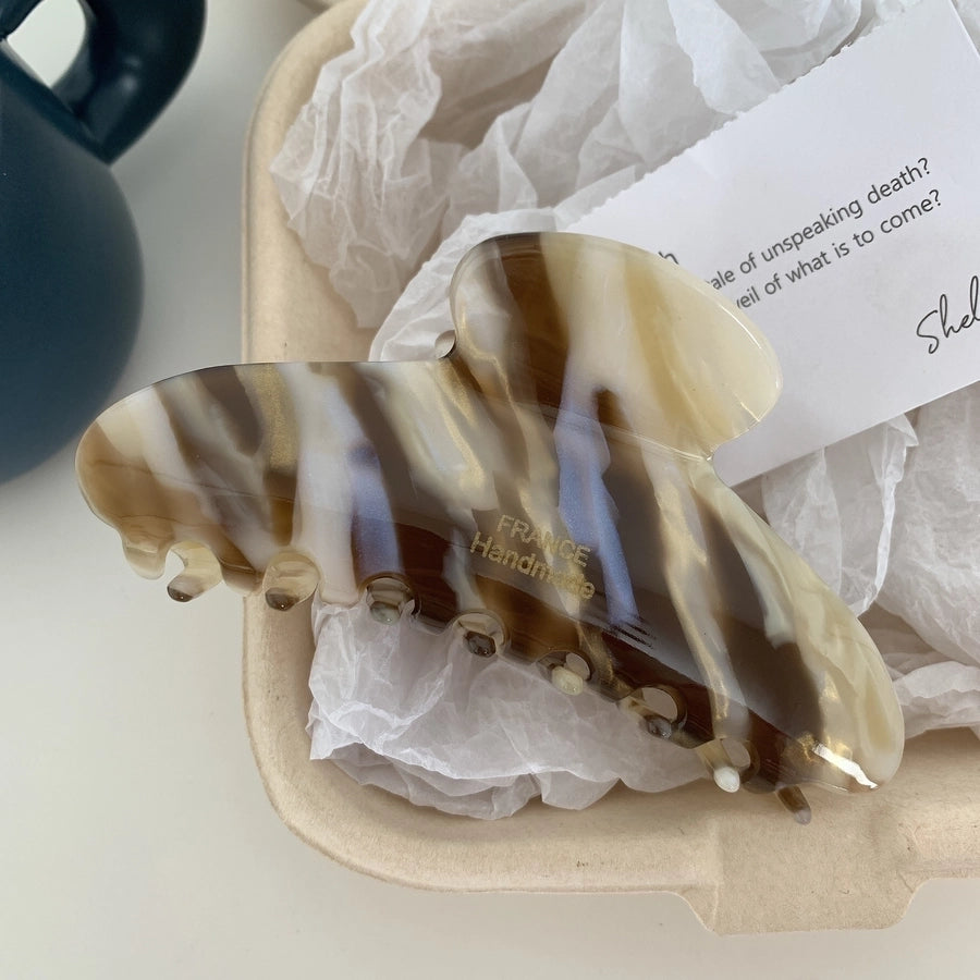 vintage style geometric acetic acid sheets hair claws