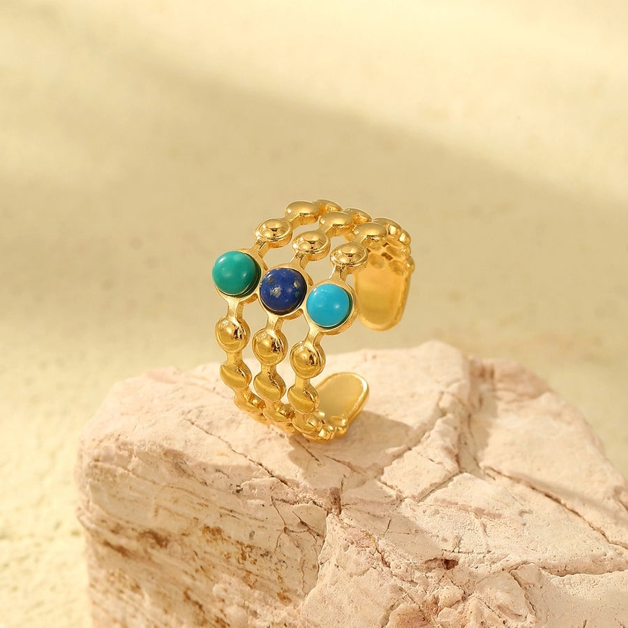 Jewelry Casual Simple Style Geometric 304 Stainless Steel Open Rings