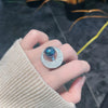 Wholesale Jewelry Glam Shiny Geometric Copper Plating Open Rings