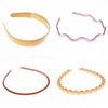 fashion waves solid color plastic hair band 1 piece