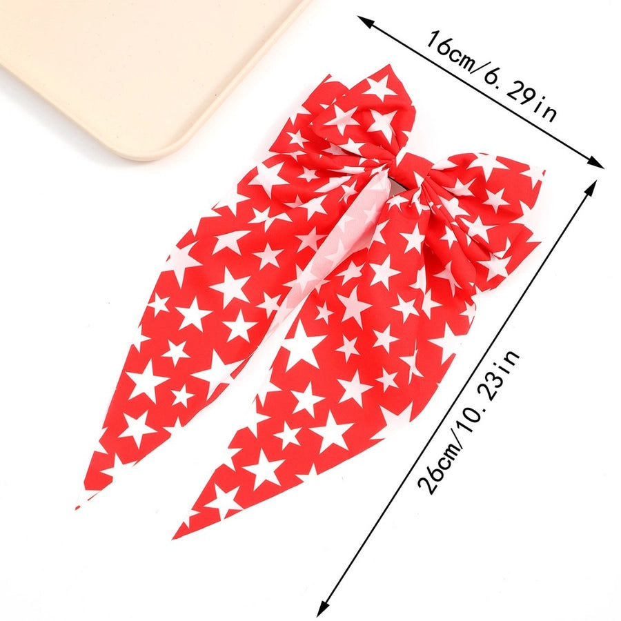 Women's Simple Style Classic Style American Flag Cloth Hair Clip