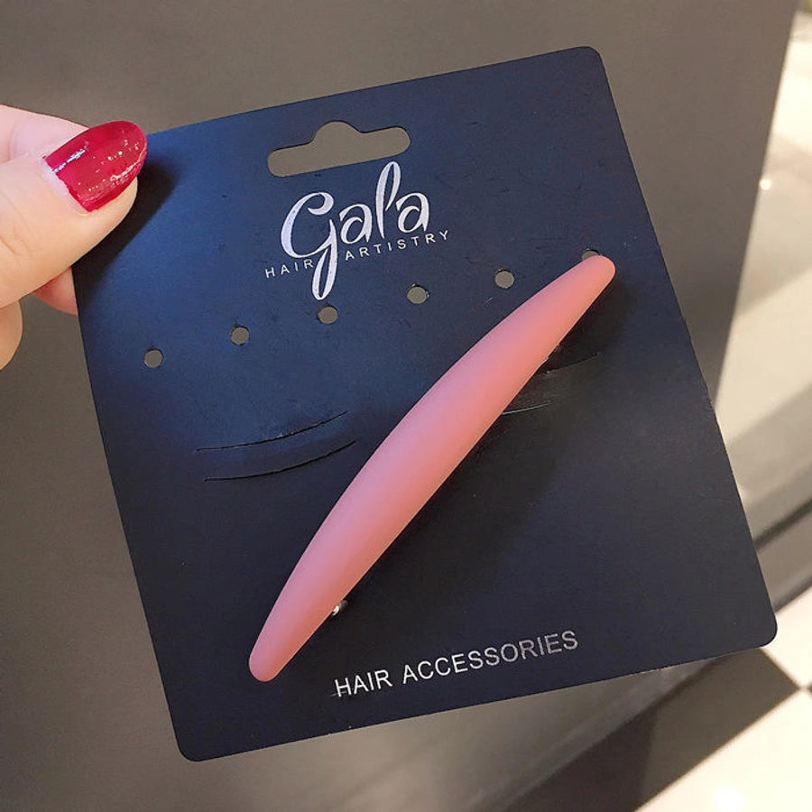 Korean-style fine half-hair simple hair clip clip head clip spring clip horizontal clip ponytail clip bangs clip