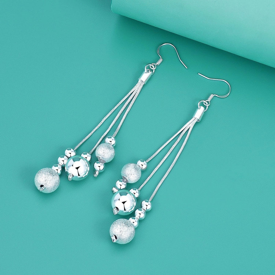 1 Pair Simple Style Geometric Copper Drop Earrings