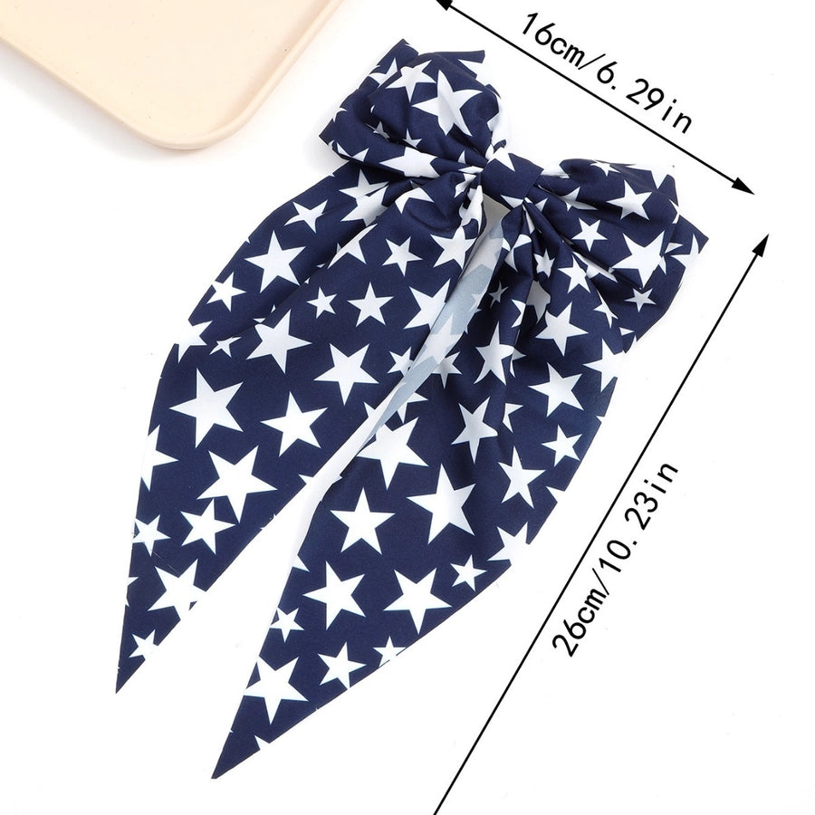 Women's Simple Style Classic Style American Flag Cloth Hair Clip