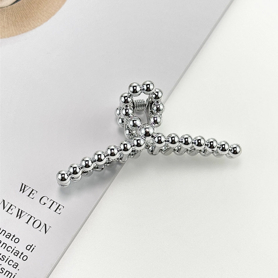 High-Grade Sense Metallic Grip  Style Barrettes Back Head Shark Clip Back Head Clip