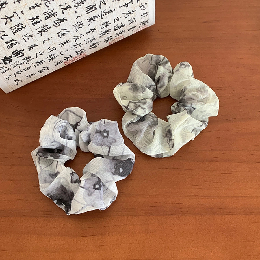 Women's Chinoiserie Sweet Artistic Letter Chinese Character Cloth Hair Tie