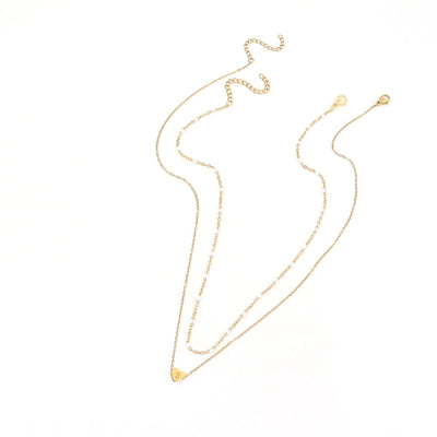 Jewelry Elegant Simple Style Classic Style Letter Heart Shape 201 Stainless Steel 304 Stainless Steel Pendant Necklace