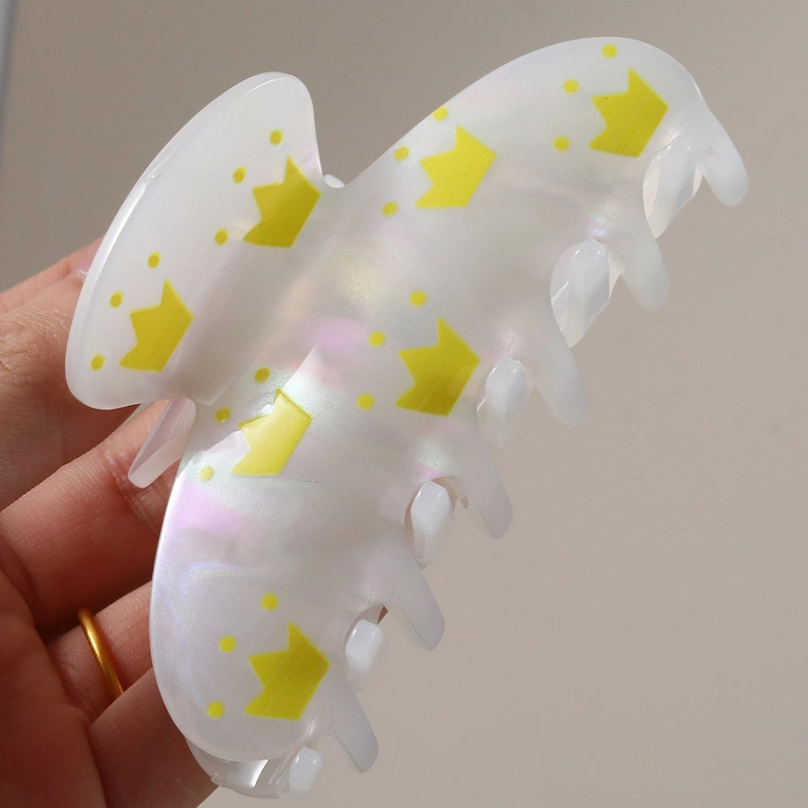 Women's Casual Simple Style Floral Acetic acid sheets Hair Claws