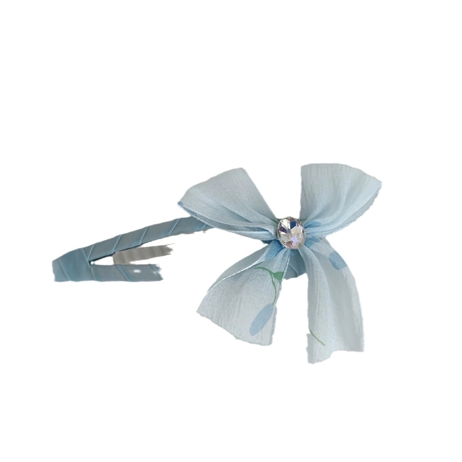 Women's Elegant Simple Style Bow Knot Cloth Hair Clip