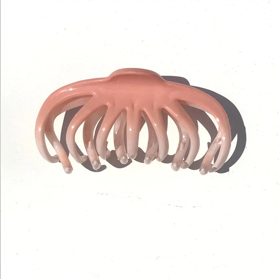 women's simple style solid color arylic hair claws