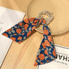 Women's Simple Style Classic Style Solid Color Cloth Baroque Pearls Hair Tie