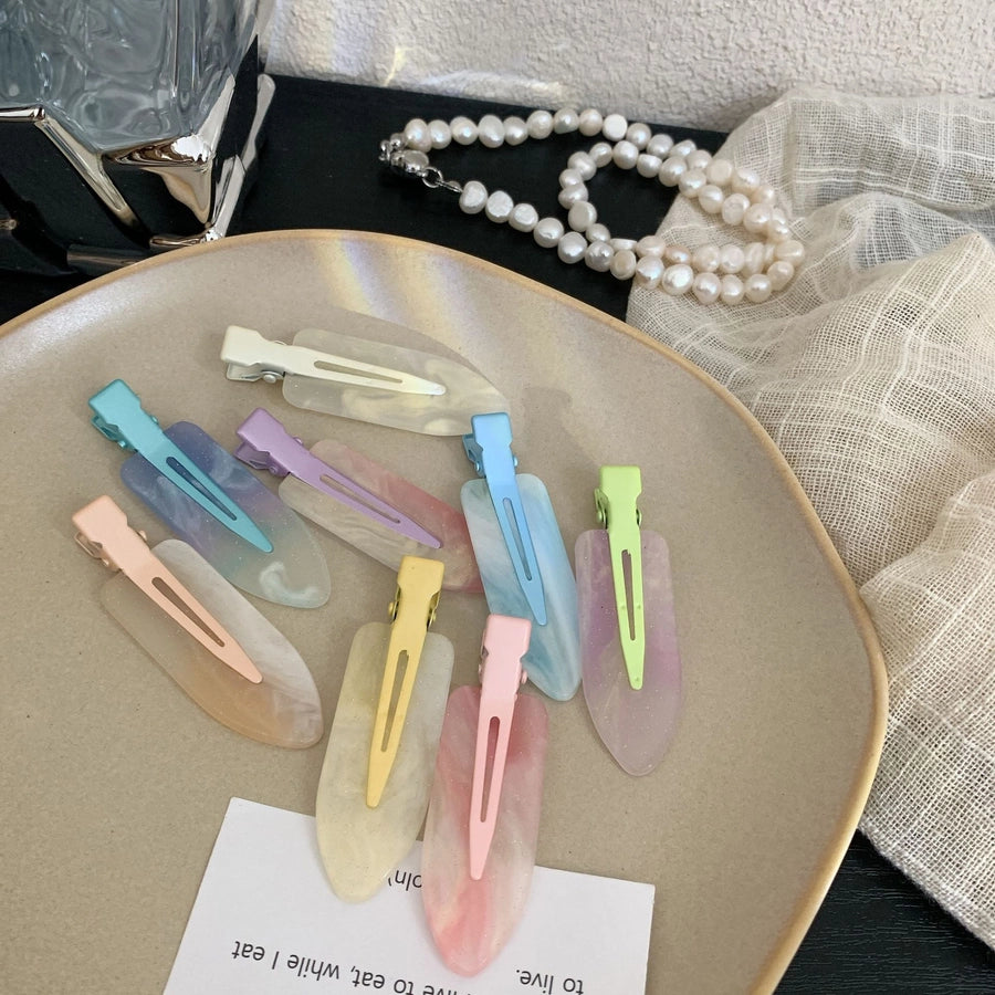 Women's Simple Style Classic Style Solid Color Acetic acid sheets Hair Clip