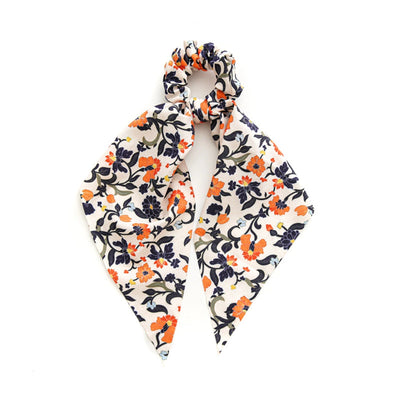 simple style solid color cloth ribbon hair tie 1 piece