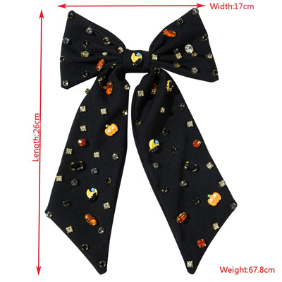 Women's Vintage Style Classic Style Pumpkin Alloy Inlay Glass Bead Hair Clip