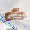 simple style solid color  ps handmade hair claws 1 piece