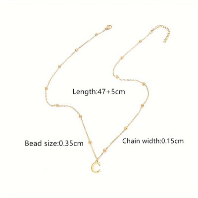 Jewelry Casual Classic Style Letter 201 Stainless Steel 304 Stainless Steel Pendant Necklace