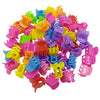 fashion butterfly plastic handmade hair claws 100 pieces per pack