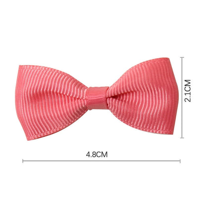 Women's Sweet Korean Style Bow Knot Polyester Hair Clip